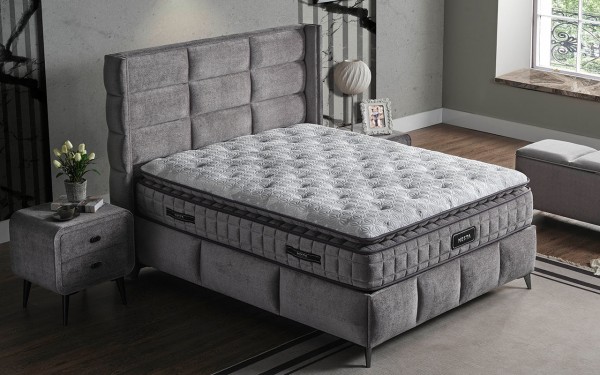 Set Nesta pat cu saltea 