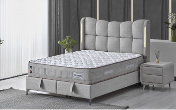 Set PuffyLux pat cu saltea 